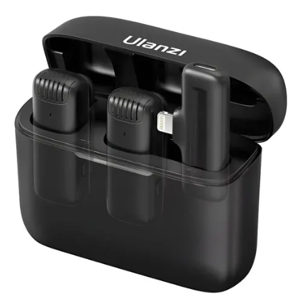 Microfone de Lapela Ulanzi J12